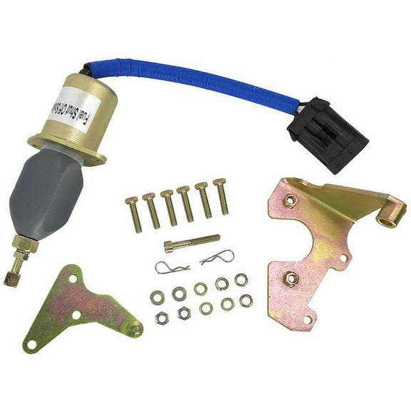 Fuel Shut-Off Solenoid - Compatible with 1994 - 1998 Dodge Ram 3500 5.9L 6-Cylinder 1995 1996 1997