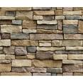 thumbnail image 5 of Simulez une Texture de Roche Motif de Brique Autocollant Décoration Murale, 5 of 5