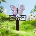 thumbnail image 2 of Garden Decoration, Parents Angel Memorial Stake Stakes Insert Relatives Outdoor Decoration, Card Slot, 2 of 5