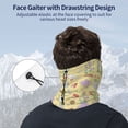 thumbnail image 4 of Neck Gaiter Face Cover Scarf, Frog Bee Soft Face Sun Mask Cover Scarf Headband Cooling Sweat Absorbing Bandanas Hiking Cycling Running, 4 of 7