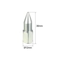 thumbnail image 2 of Unique Bargains 1/8" NPT Grease Fitting Standard Grease Type Nozzle Zinc Plated Silver Tone 6Pcs, 2 of 4