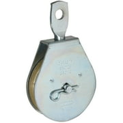 National Hardware N219-998 3211BC Swivel Single Pulley in Zinc plated,2-1/2 Inch