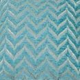 thumbnail image 4 of Home Soft Things Arusha Jacquard Chenille 2 Piece Throw Pillow Cover Set - Turquoise - 20" x 20", 4 of 7