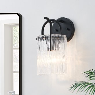 Sunnyin Plug-in Wall Sconces Set Of 2 – Rustic Deer Matte Metal & Farmhouse Wood Design – Vintage Black Indoor Lights For Bedroom, Living Room, Hallway, Or Bedside – E26 Base, 70-Inch Cord