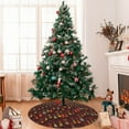 thumbnail image 7 of Sikiie Dancing African Women1 30-48 inches {designName} Print Christmas Tree Skirt Snowman Xmas Tree Skirt with Edge Christmas Decorations for Holiday Party-30", 7 of 7