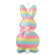 Way To Celebrate Easter Fabric Hanging Decoration, Rainbow Bunny