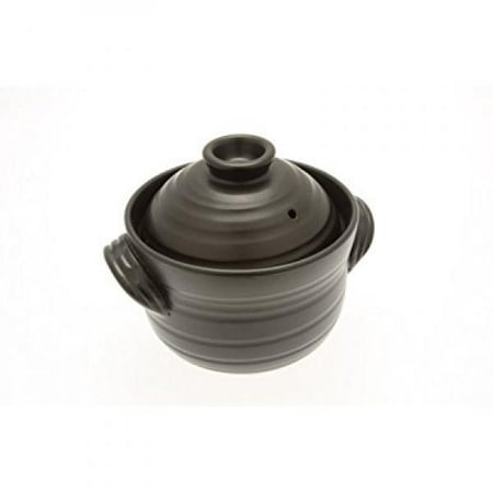Kotobuki 190-803 Earthenware 1.5 Cup uncooked resulting in 4 Cup cooked Rice Cooker, Matte