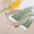 thumbnail image 6 of Unique Bargains 1 Pc French Rose Pearl Headbands Pink, 6 of 6