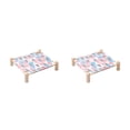 thumbnail image 4 of Greeniant Cama para perros de tela de transpirable - A prueba de humedad para descansar Cama para mascotas desmontable y lavable Type2 NO2, 4 of 6