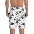 thumbnail image 4 of Lsque Tractor And Vehicle Mens Sleep Pajama Shorts,Short Pajama Pants, Cotton Ultra-Soft Knit-4X-Large, 4 of 9