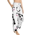 thumbnail image 2 of Fotbe Cute Cow and Milk Stains Women's Pajama Pants,Sleepwear Pants,Pj Bottoms Drawstring And Pockets-X-Large, 2 of 9