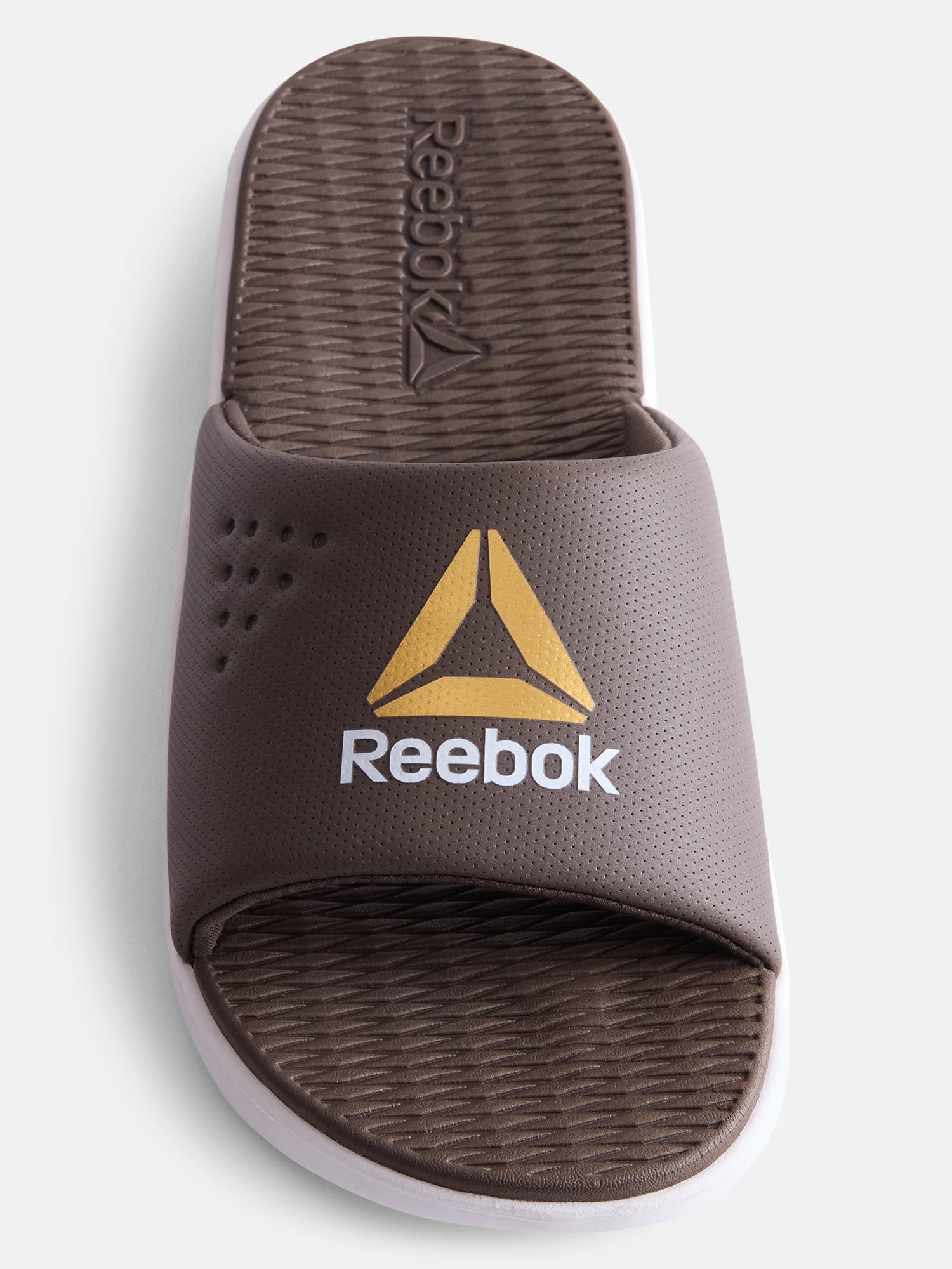 Reebok Men's Cushioned Comfort Slip-On Slides