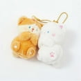 thumbnail image 5 of Plush Keychain, 2pcs/set Magnetic Cat Keychain Korean Style Cartoon Couple Pendants Cute Animal Keyring Bag Charms Car Key Accessories For Women, 5 of 7