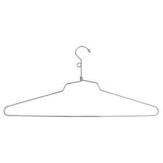 Econoco B387400 15 in. Deluxe LS L-Style Slack Hanger with White