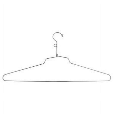 Econoco - SLD/18-LH - 18" Chrome Blouse or Dress Hanger with Loop Hook