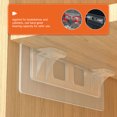 thumbnail image 4 of IFANLANDOR 8 Pcs Chevilles de Rangement Transparentes PVC Bonne Capacité de Charge, 4 of 6