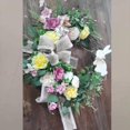 thumbnail image 4 of Christmas Wreath,Garlands Easter Wreath Spring Wreath Flower Door Wreath Spring Flower Bunny Wreath Decorations Spring Rattan Wreath, 4 of 9