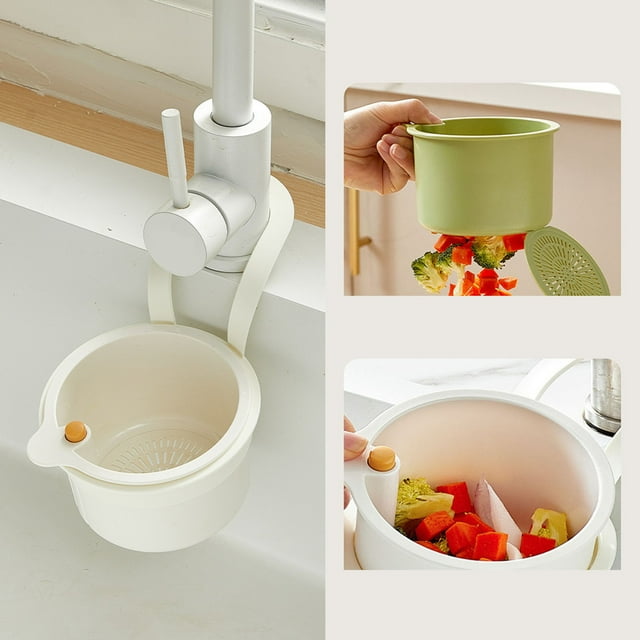 Strainer Self Cleaning Kitchen Hanging Food Waste Collector Automatic Pressure Discharge Kitchen Drain Garbage Collector 1pc Smart Gadgets Fr B06xysbm9b Strainer for Kitchen Disposal Food Strainers
