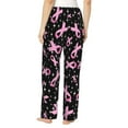 thumbnail image 3 of Kll Womens Breast Cancer Awareness (2) Print Pajama Pants Soft Pajama Bottoms For Women Cozy Lounge Pants, 3 of 9