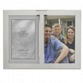 thumbnail image 1 of 4 x 6 in. Two Tone Triple Opening Panel Picture Frame, Silver, 1 of 1