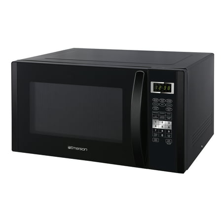 Emerson ER105002 1.6 cu. ft. 1000W, Sensor Cooking Touch Control, Counter Top Microwave Oven,