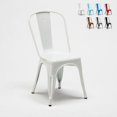 thumbnail image 1 of Chaises en Acier Galvanisé pour Intérieur et Extérieur, Ensemble Contemporain pour Usage Extérieur Résistant à la Rouille, Construction Robuste avec Siège Confortable, Idéal pour Bars et Pubs (4 Pcs), 1 of 6