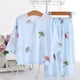 thumbnail image 3 of Ropa de dormir de algodón para bebés, niños y niñas, ropa de casa para niños de 1 a 11T, pijamas finos y ajustables, ropa de algodón para niños, lindo Jersey, 3 of 4