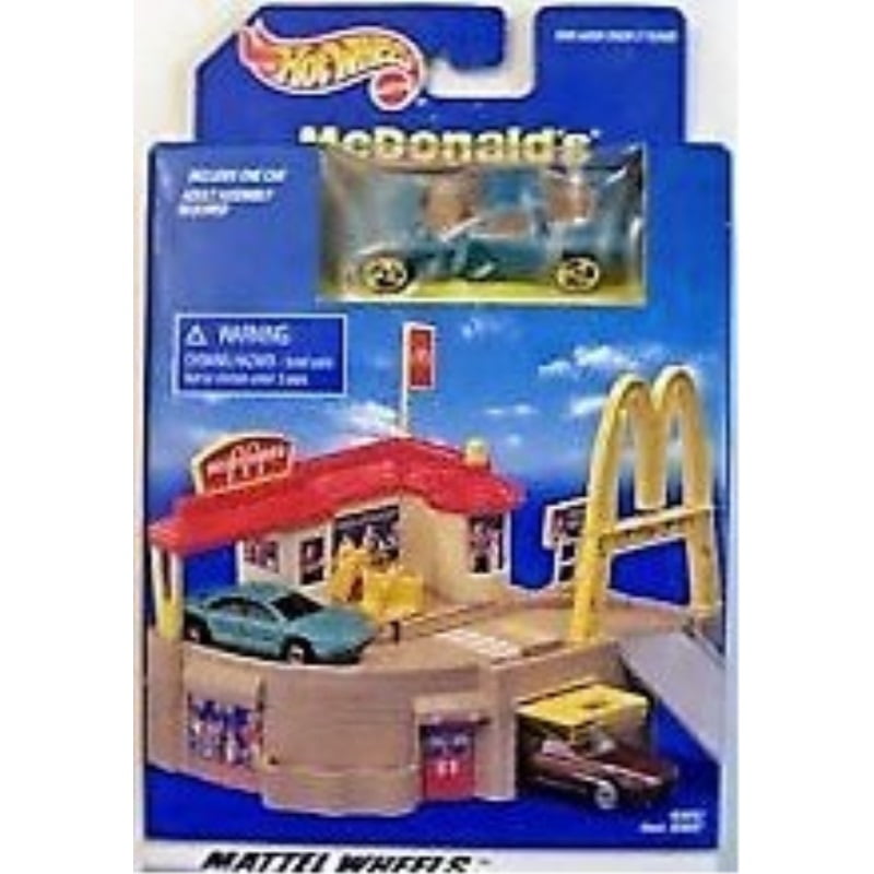 hot wheels mcdonalds playset