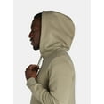 thumbnail image 2 of Athletic Works Men's and Big Men's Fleece Zip Hoodie Sweatshirt, Size S-5XLT, 2 of 5