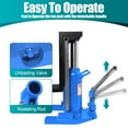 thumbnail image 4 of 20T Hydraulic Toe Jack, Claw Jack, Stainless Steel Air Hydraulic Claw Jack with Handle, Air Hydraulic Toe Jack for Automotive Bridges, 4 of 7