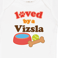 thumbnail image 4 of Inktastic Vizsla Loved by a (Dog Breed) Boys or Girls Baby Bodysuit, 4 of 5