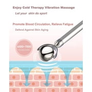 Electric Ice Roller for Face and Eye, Amirce Facial Ice Roller Beauty Tools, Electric Massage Ice Roller for Puffiness, Ice Face Eye Massage Roller, Skin Care Tools