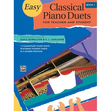 Classical Themes Easy Piano - Easy Classical Piano Duets for Teacher and Student, Book 1