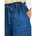 thumbnail image 5 of Time and Tru Women's Drapey Utility Shorts, 4" Inseam, Sizes XS-XXXL, 5 of 6