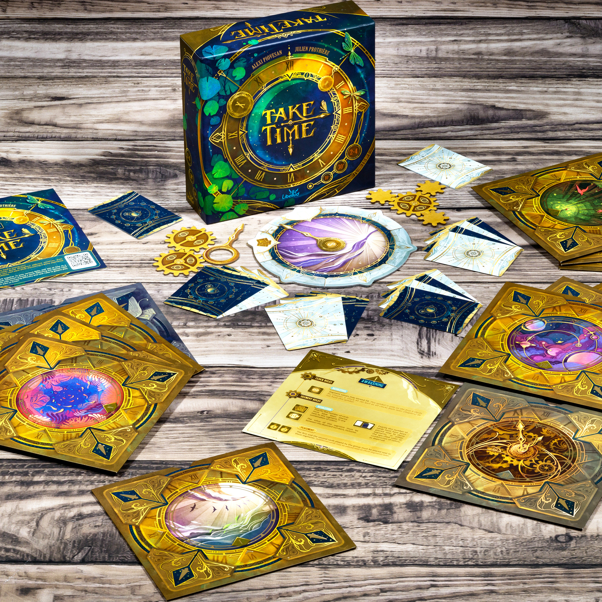 Take Time Cooperative Family Card Game for Ages 10+, from Asmodee