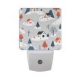 thumbnail image 6 of Yayeee LED Plug in Night Light for The Home with Auto Dusk to Dawn Light Sensors, 2 Pack, Cartoon Blue Houses, 6 of 6