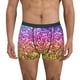 thumbnail image 1 of Balery Glitter Rainbow Calzoncillos bóxer para hombre, ropa interior de algodón suave y transpirable con cinturilla de nailon-Large, 1 of 5