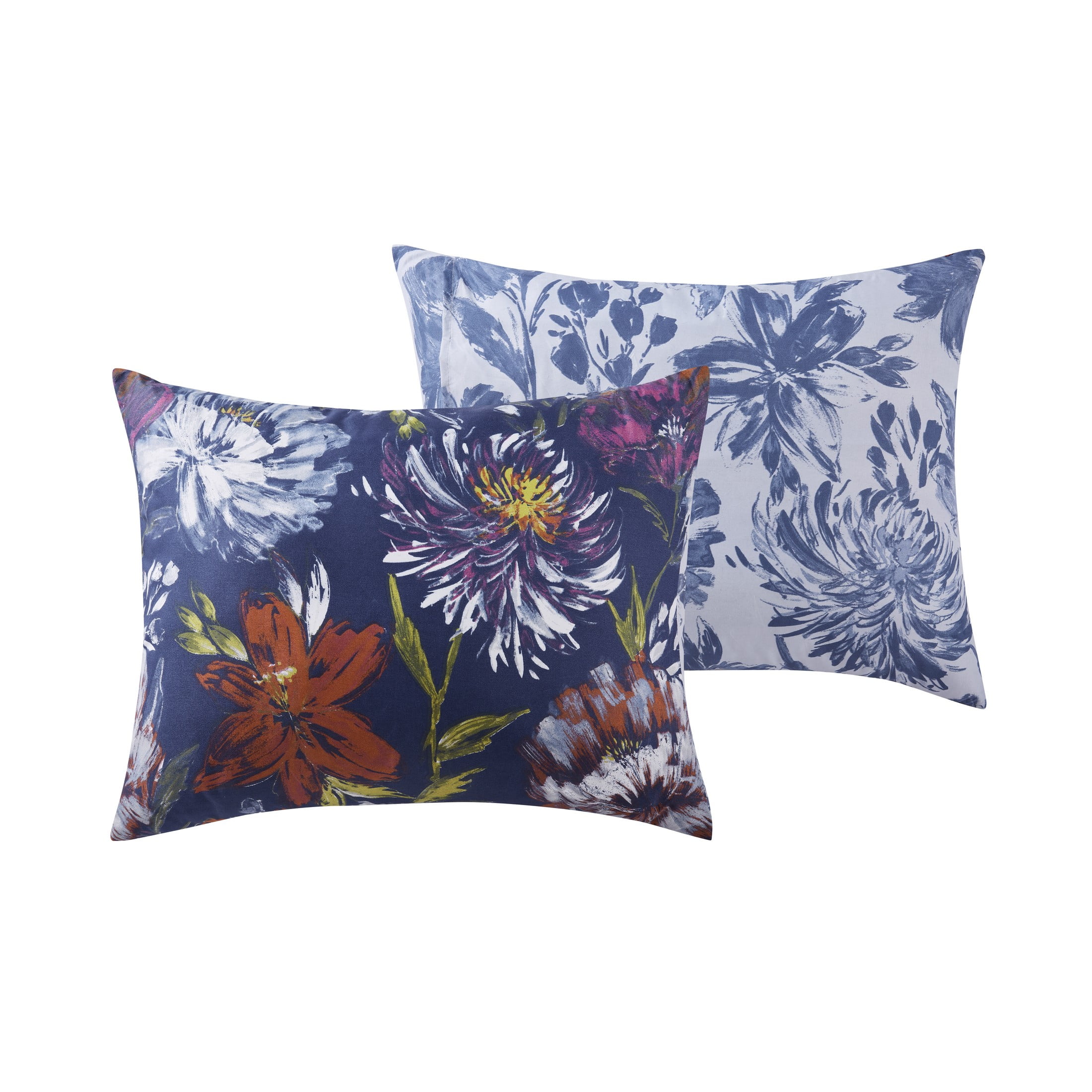 VCNY Home Danny 5-Piece Multicolor Floral Reversible Comforter Set, King, Adult, Unisex