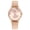 Beige -AE06, variant on Resicozy Watches for Women Quartz Round Wrist Watches 2026 Soft Leather Strap Casual Wristwatches White