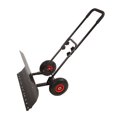thumbnail image 1 of Metal Snow Shovels, Rolling Wheel Design Snow Pusher Shovel  for Yard, 1 of 8