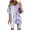 Green, variant on Funny Womens Tshirts 2 Piece Plus Size Oversized Short Sleeve T Shirts Shorts Floral Casual Sets