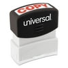 Universal Message Stamp, COPY, Pre-Inked One-Color, Red -UNV10048