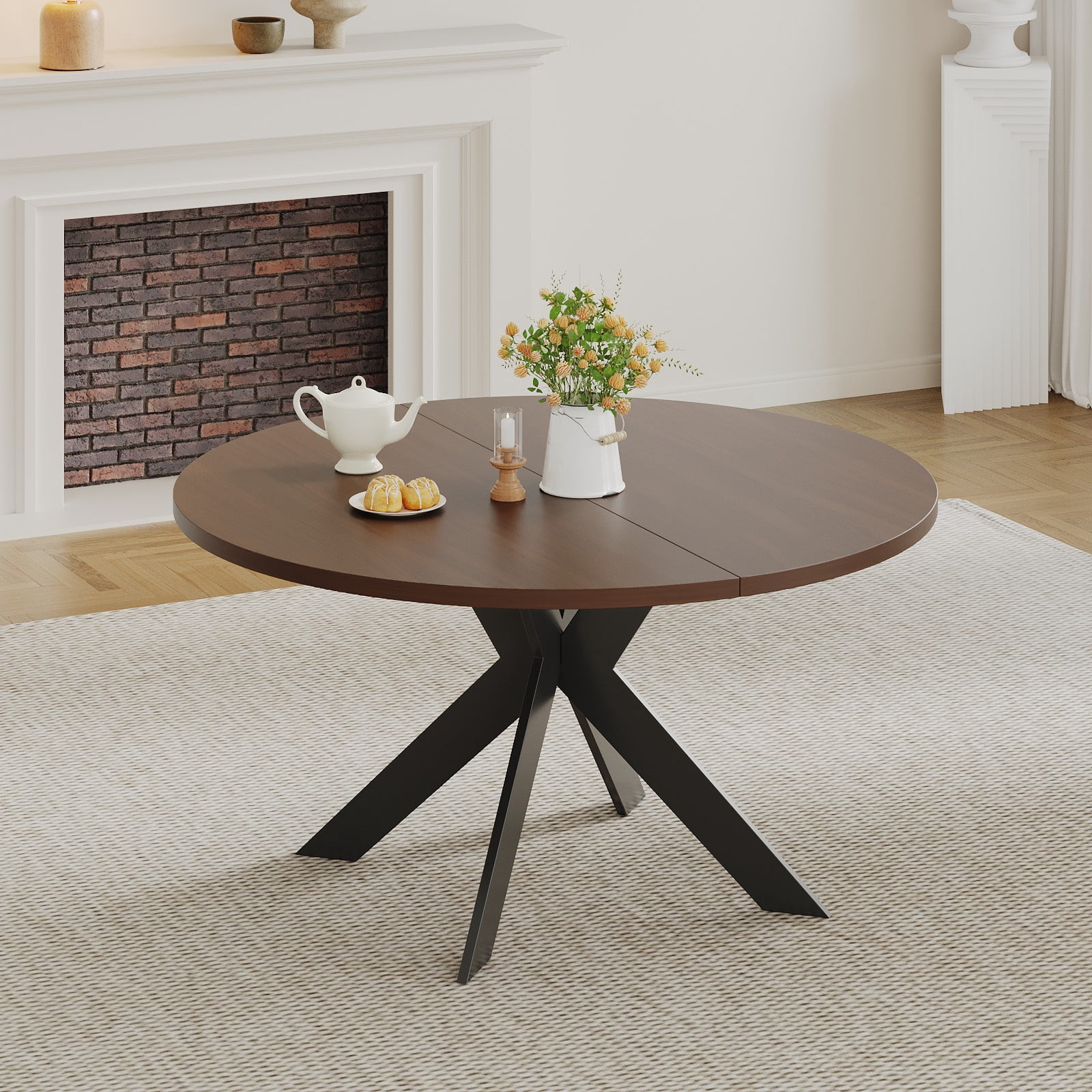 Round Dining Table, 115cm