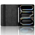 thumbnail image 5 of Elastic Band PU Leather Case for iPad Pro 11" 2024 M4 5th Geneartion with Pencil Holder, Smart Folio Cover Adjustable Stand - Auto Wake/Sleep and Multiple View Angles, Black, 5 of 8