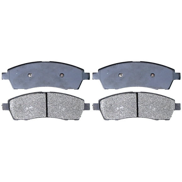 Raybestos Brakes SGD757M Brake Pad Service Grade OE Replacement; Semi-Metallic