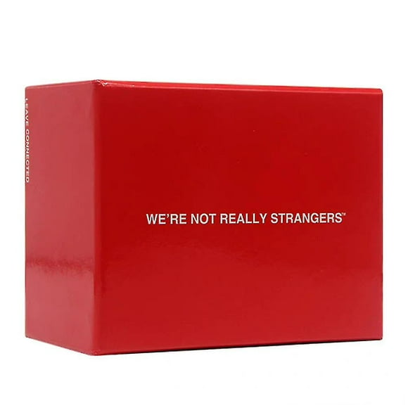 We're Not Really Strangers Card Game Adult Party Board Games