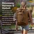 thumbnail image 4 of Mochila de viaje Osprey Sojourn Porter 30L Koseret Green, 4 of 9