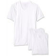 thumbnail image 2 of Fruit of the Loom Men's Size Big Tag-Free Underwear & Undershirts, Tall Man-V Neck-3 Pack, X-Large, 2 of 2