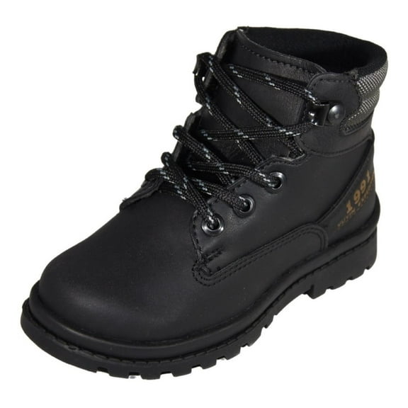 Bota Yuyin Niño Super Ligero 20380 Piel Negro/marron 18-21.5 negro 20