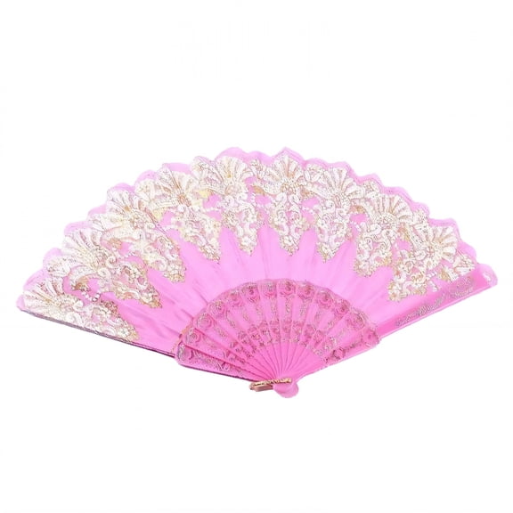 ACDANC Fans for Line Dancing,Compact Folding Boots on the Ground Hand Fan,Waterproof Dancing Fans